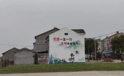 谷城新农村墙绘